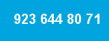 923 644 80 71 923 644 80 71